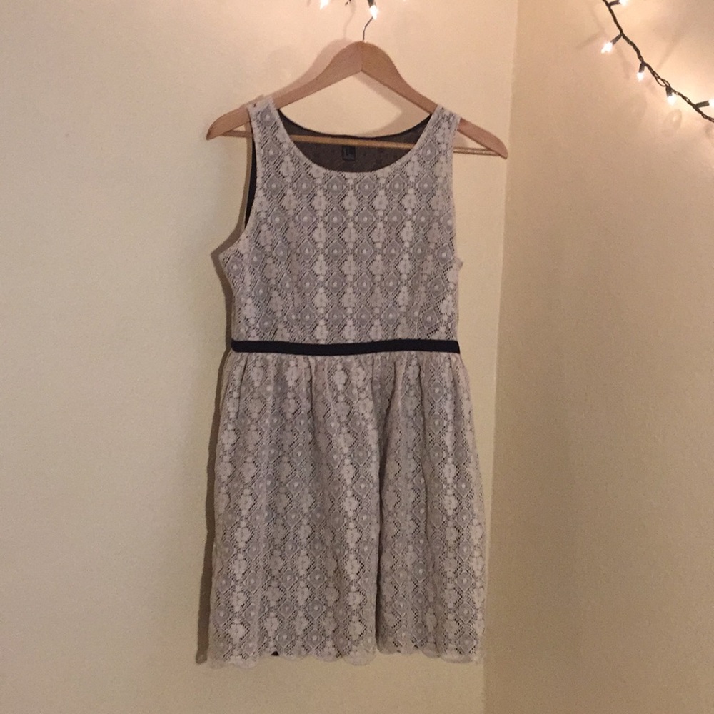 Black and White Dress
